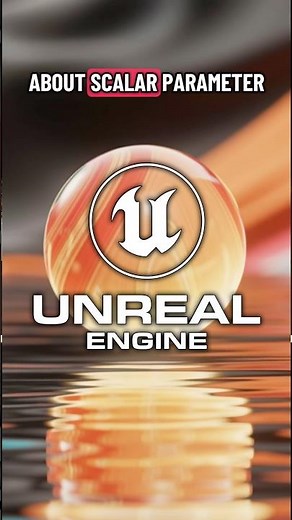 What does scalar parameter do in UE5