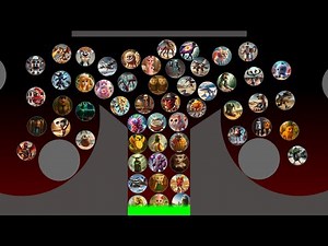 ALL 55 Italian Brainrots Marble Race in Algodoo - 勝ち残れるのは誰だ ? Round 1