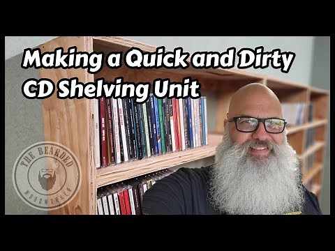 Quick and Dirty CD Shelves