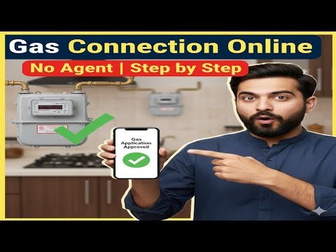 ⛽ Gas Meter Online Apply Pakistan 2026 | Step by Step Full Guide ( PASHTO)