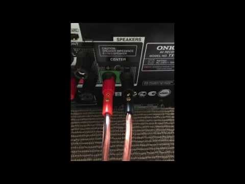 How to Install Banana Plugs on Onkyo AV Receivers and Amps