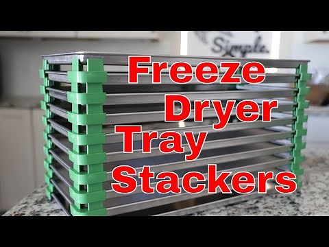 New HARVESTRIGHT Freeze Dryer Tray Stackers! #traystackers
