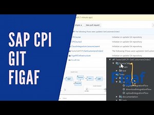 SAP CPI development with Git and IntelliJ using the Figaf tool.