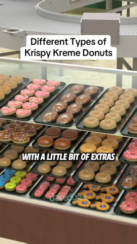 Exploring a massive Krispy Kreme store: Donuts in the making