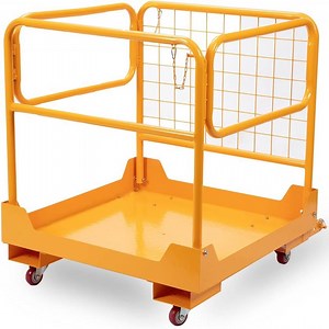 [Hot Item] Man Lift Safety Cage for Forklift Forklift Basket Fence Enhanced Workstation Security