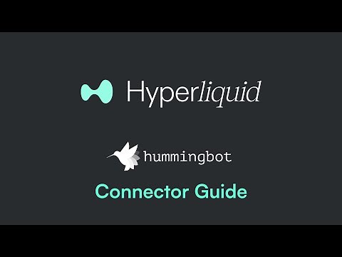Using Hummingbot to run automated trading bots as Hyperliquid Vault