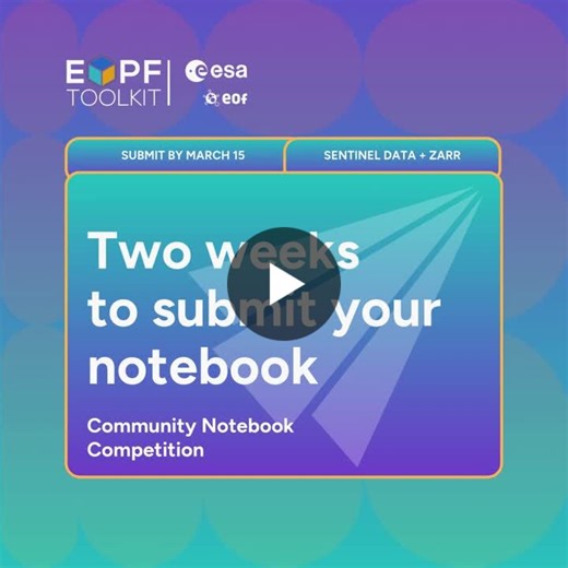 #eopftoolkit #zarr #earthobservation #cloudnative #openscience #geospatialinnovation | thriveGEO