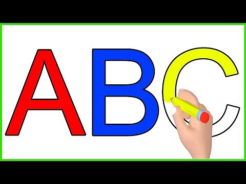 Alphabet ABC Song | ABCDEFGHIJKLMNOPQRSTUVWXYZ | ABCD | Alphabets A to Z | Letters in English Video