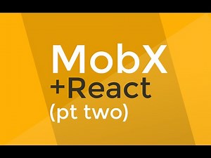 MobX tutorial #2 - Computed Values and Nested/Referenced Observables
