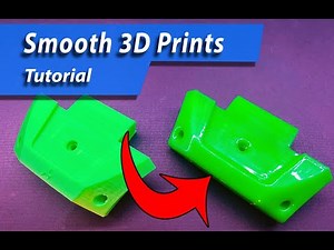 How to make Super Smooth 3D prints with minimal effort