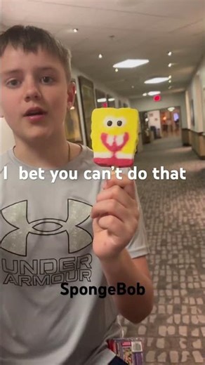 Pulling the perfect SpongeBob