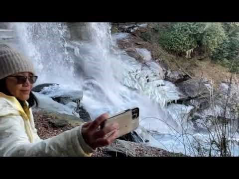 Waterfall Sound Relaxing and Calming! #realsound #dryfalls #watersounds