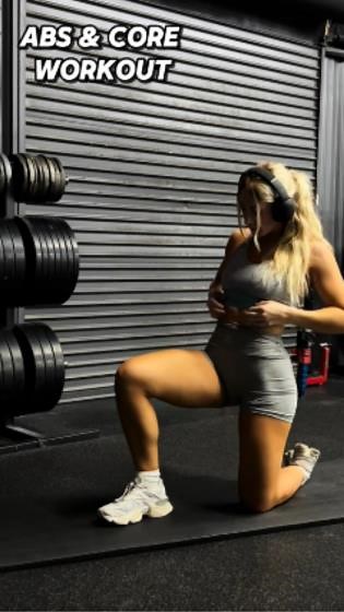 ABS and core workout challenge – repeat 4 times