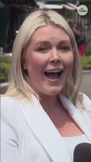 Karoline Leavitt bids farewell as she goes on maternity leave