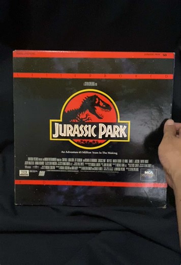 Laser Disc Jurassic Park: Vintage Collection Highlights