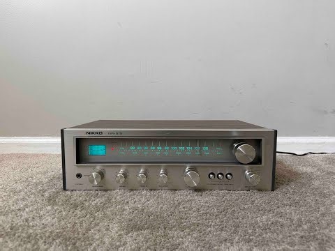 Nikko NR-515 Home Stereo Audio AM FM Vintage Receiver