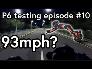 93 MPH? P6 TOP SPEED RUN | Episode 10 – Riding the edge