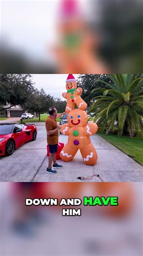GARIG 10FT CHRISTMAS INFLATABLES Review | Gingerbread Father and Son | Reviews Unscripted