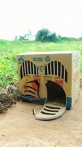 14K views · 102 reactions | Best Creative Unique Trap By Using Cardboard Box #shorts | Technique Make Traps | Facebook