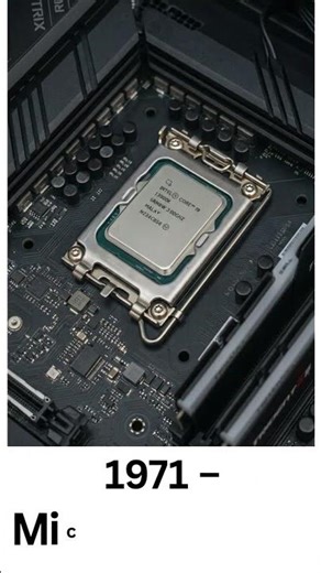 From Transistor to Microprocessor in 30 Seconds