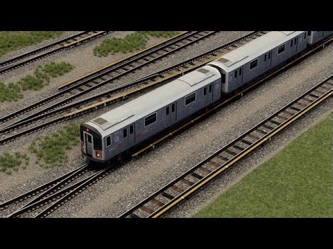 OpenBVE Test Run: R142 (2) Train to Wakefield-241 St