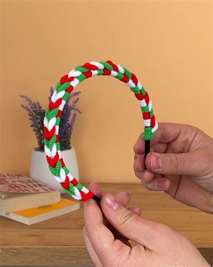 4.9M views · 59K reactions | Easy Tricolor Headband | Magic Hands Creations | Facebook