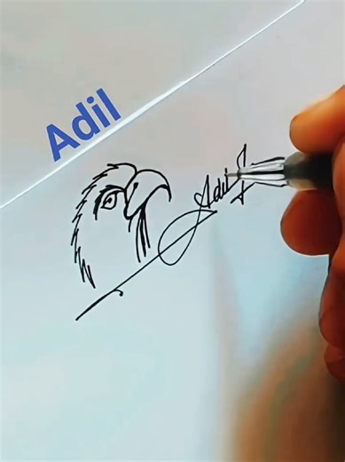 Unique Eagle Design Signature Ideas