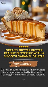 22K views · 180 reactions | Creamy Nutter Butter Peanut Butter Pie...