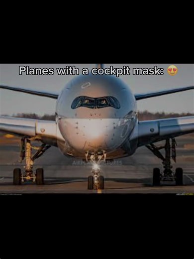 planes without cockpit masks.. #aviation