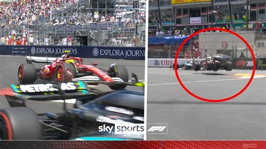 Monaco GP: Charles Leclerc fastest from Max Verstappen despite clash with Lance Stroll in first practice