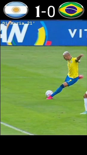 Argentina vs Brazil (Final) | Copa America 2021 #highlights #copaamerica #shorts