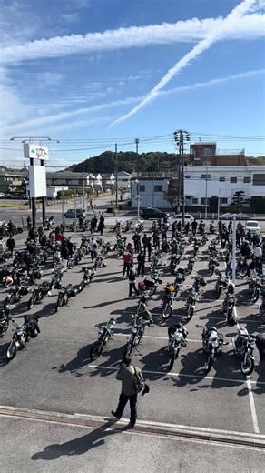 愛知SRミーティング2025、無事に終了しました✨ 総勢150台のSRをはじめ、多くのオートバイがプロト本社駐車場に集まり、 とても楽しく充実したイベントとなりました🎶 参加いただいた皆さまありがとうございました❤️‍🔥 #sr #srmeeting #sr400 #sr500 #愛知srミーティング