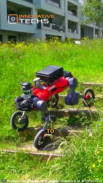 Urban explorer: See ETH Zürich’s wheeled-legged robot conquer challenging terrain!