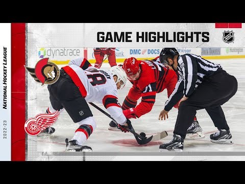 Senators @ Red Wings 12/31 | NHL Highlights 2022