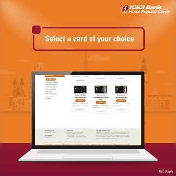 How to apply for Forex Prepaid Card using ICICI Bank Internet Banking