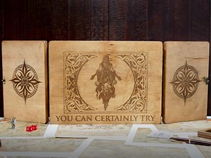 Game Master Screen, Wood Dungeon Master Screen, Rogue Dungeons and Dragons DM Screen, DND Gifts, Gifts for DM, Gifts for Dungeon Master - Etsy