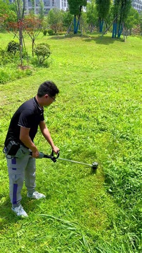 SUCA SC-6201 1200W Cordless Grass Trimmer 40V Battery Weed Trimmer Brush Cutter Electric Garden Tool