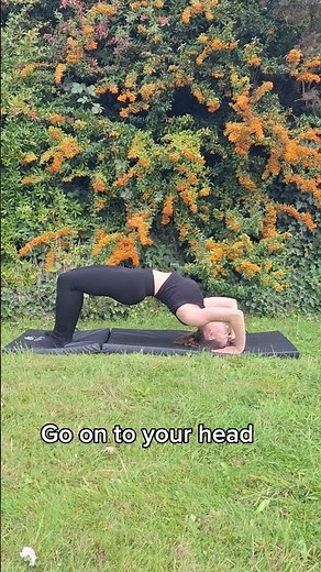 How to do a Bridge Tutorial 😁#Bridge #gymnastics #backbend #acrobatics #tumbling #cheerleader