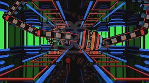 8.5K views · 43 reactions | Out now: Hallways Pack 1! Dive into a nostalgic world of abstract hallways and machinery in these virtual worlds full of robots and game elements! Download here: https://www.freeloops.tv/category/hallways-pack-1/?r=fb | Free Loops | Facebook