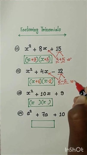 Factoring Made EASY - Algebra Hack | FYP