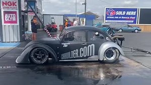 This Subaru Turbo Swapped VW Beetle is an absolute beast!🔥 Built by Black Wanger Racing - 9.51 at 146mph 😳 Video credit Black Wanger Racing | Just Kampers
