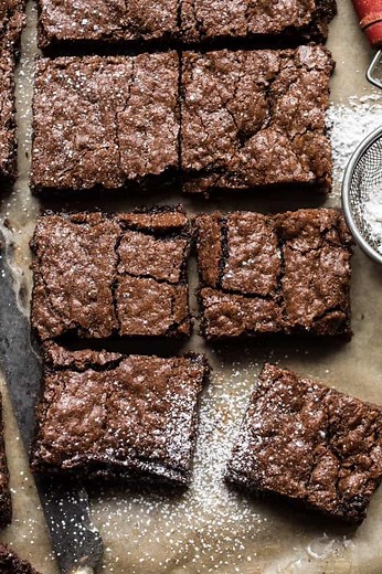 Crinkle Top Brownies.