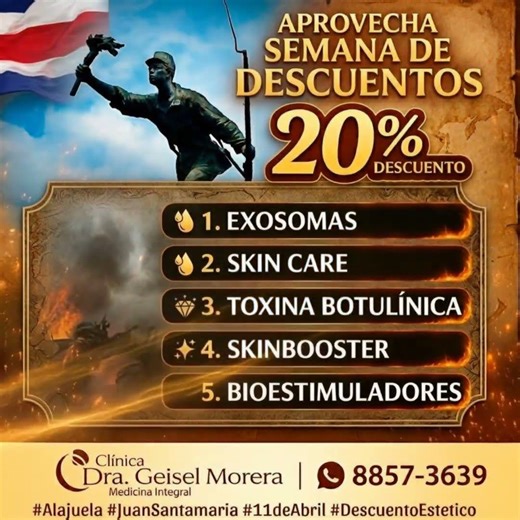 Dra. Geisel Morera #11deabril #juansantamaria #alajuela