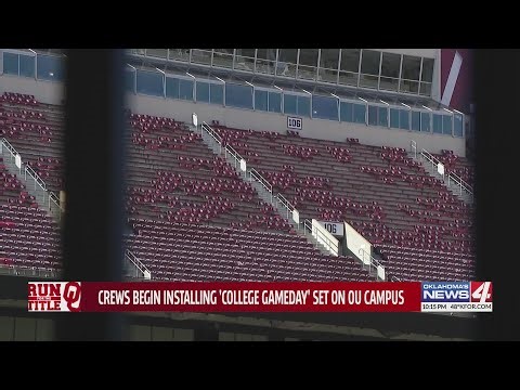 ESPN College Gameday back in Norman for CFP round 1