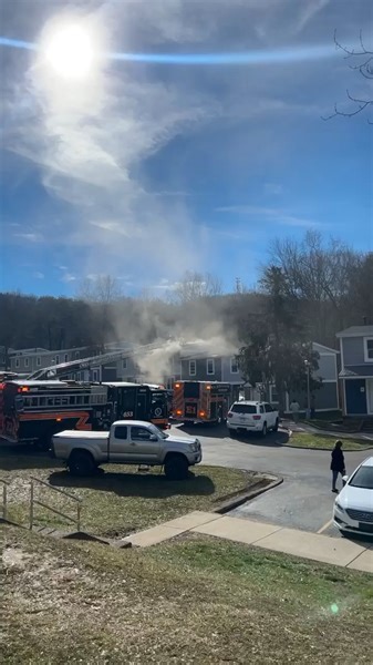 18K views · 107 reactions | Video courtesy of the Leslie Claiborne shows the scene of an apartment fire Thursday afternoon. DETAILS >> https://bit.ly/3vUkcvM | WCHS Eyewitness News | Facebook
