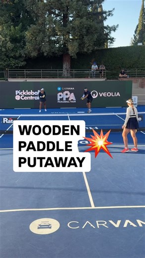 9K views · 121 reactions | Even with the wooden paddle, the JW Johnson putaway power is still next level  | PPA Tour | Facebook