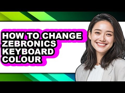 How to Change Zebronics Keyboard Colour (easy Method)