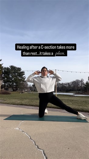 Expecting and Empowered | Home Workout App on Instagram: "Just had a C-section? Here’s your next step; real recovery that reconnects, strengthens, and supports your whole body. 💪🏽✨ These are the must-do exercises for C-section mamas: 🫁 Rib cage mobility + diaphragmatic breathing 🧘‍♀️ Core reconnection + pelvic stability 🍑 Posterior chain + hip rotation work 💥 Opposite shoulder-to-hip coordination 🔥 Deep core, glutes, and adductors firing together Because healing isn’t just about rest…it’s