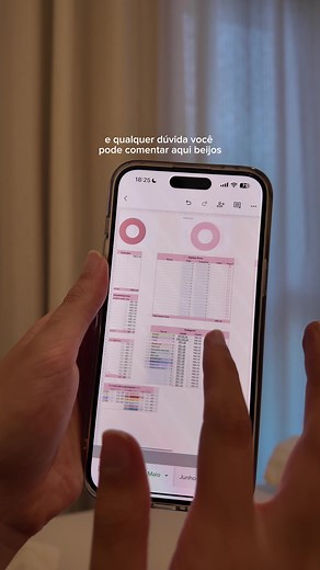 Utilizando planilha financeira no celular com Google Planilhas