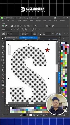 Learn DAILY Coreldraw Tips Using POINTILLIZER Tools Effectively